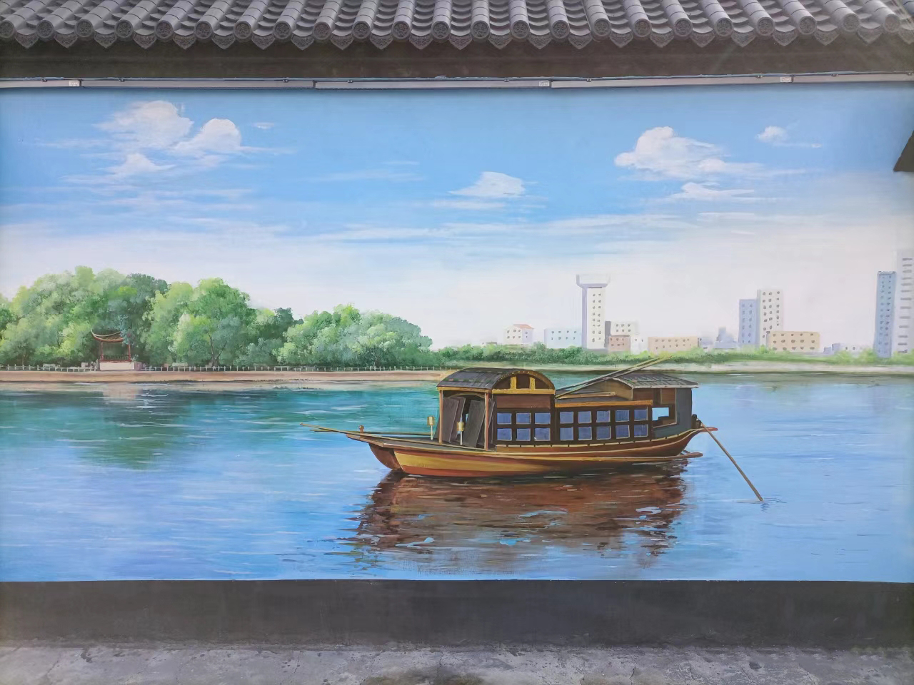江门恩平墙绘手绘涂鸦壁画公司