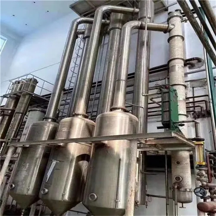 供应二手多效浓缩结晶蒸发器 强制内循环蒸发器 更换蒸发器效体