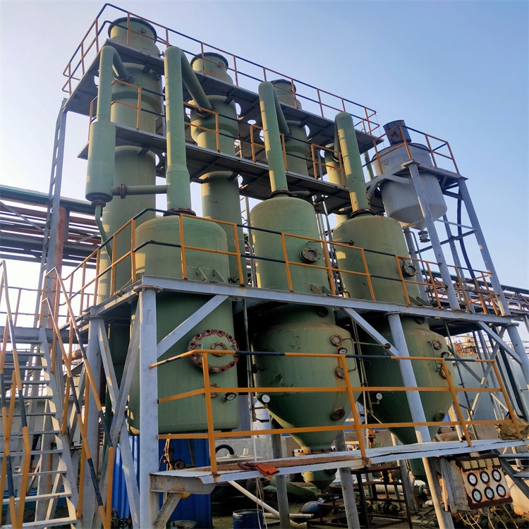 供应二手钛材三效蒸发器 强制循环结晶蒸发器 维修更换蒸发器分离室