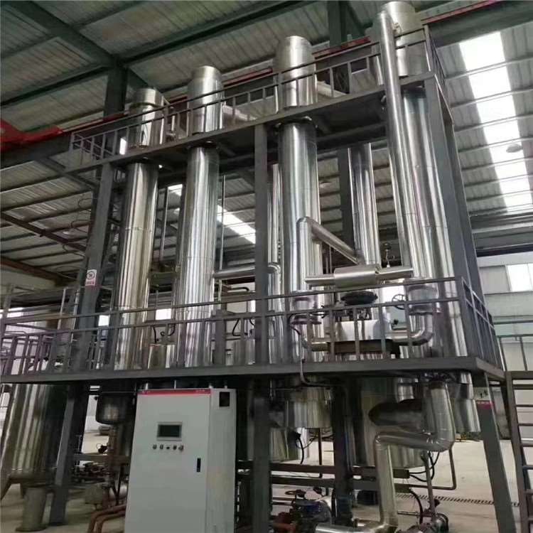 回收二手mvr蒸发器 强制外循环多效蒸发器 招标化工厂设备