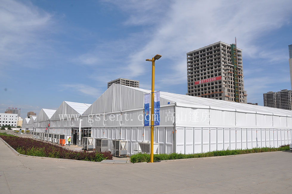 大型户外车展篷房，博览会活动大棚，一天可搭建1000平